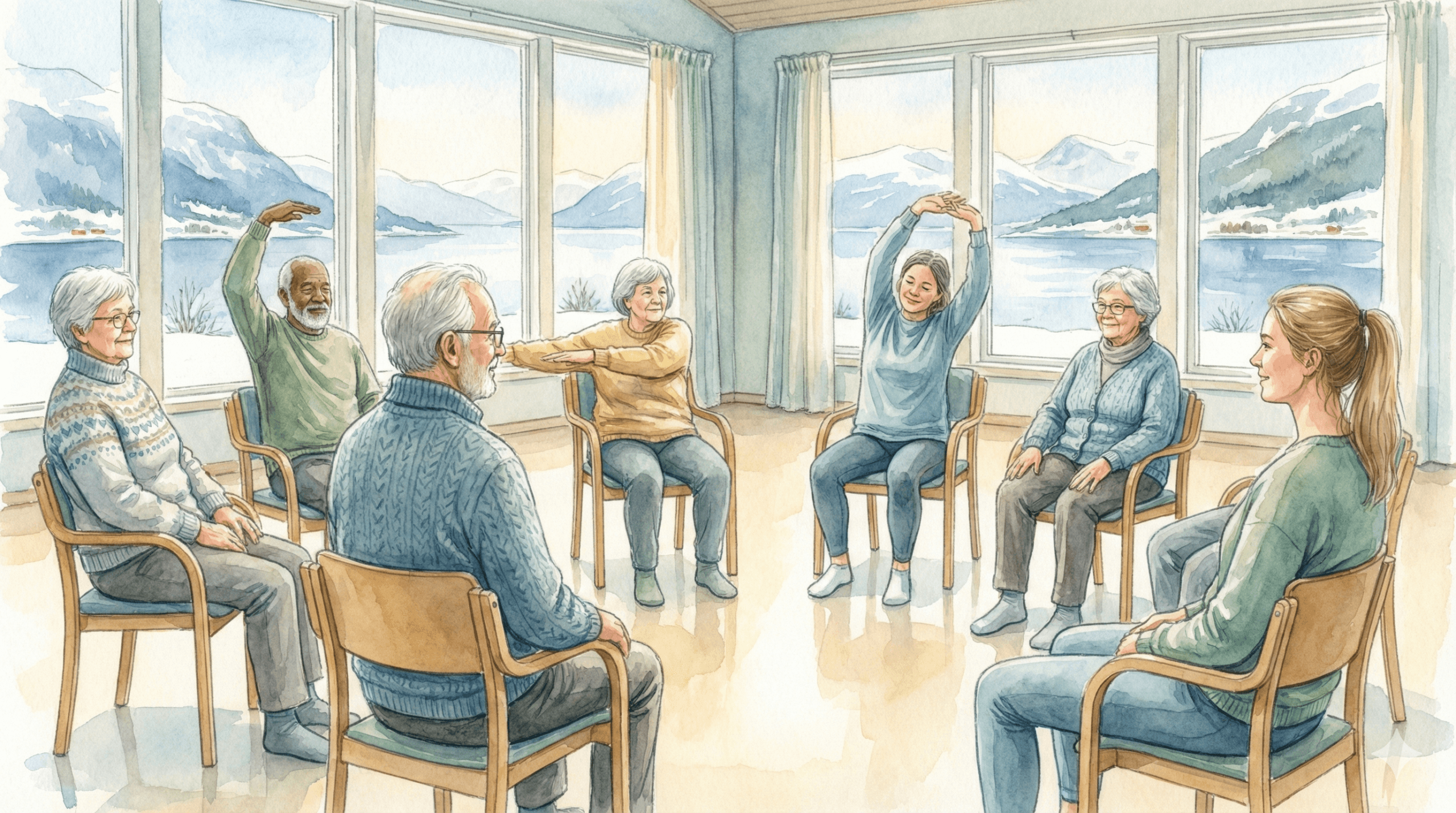 Chair Yoga for Beginners: Gentle Moves for Spine Activation and Flexibility